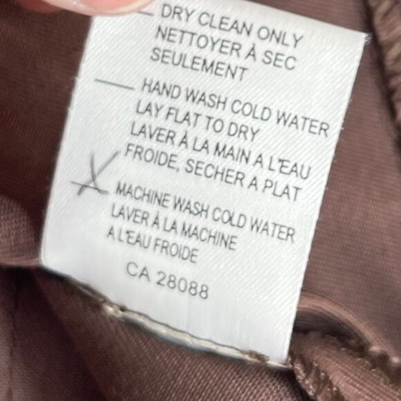 Terracotta Button-Up Brown Jacket Womens 12 Brown New Cropped Short - Picture 6 of 9